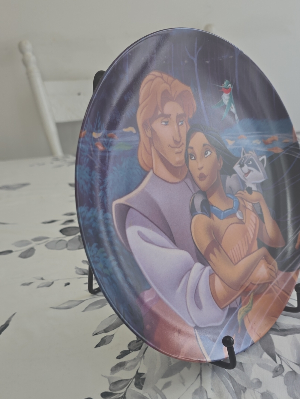 Vintage Disney Pocahontas Collector's Plate Walt Disney Theme Parks & Resorts - Picture 5 of 8